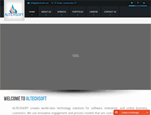 Tablet Screenshot of altechsoft.com